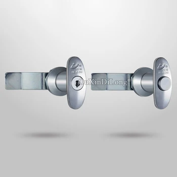 Хром 5ШТ Цинк сплав изграждане на съоръжения за Заключване на кабинета Ключа за Заключване на Разпределителната кутия Електрическа брава на вратата на гардероба Заключване на шкафа