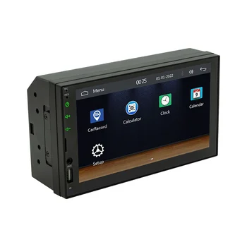 7-инчов автомобилен сензорен екран, жични CarPlay Android Auto, портативно радио, Bluetooth MP5 FM-приемник, аудио домакин