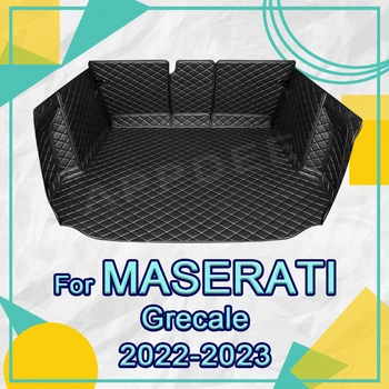 Автоматично подложка за багажника с пълно покритие за Maserati Grecale 2022 2023, авто подложка за багажника, защитен калъф за карго подложка, Аксесоари за защита на интериора
