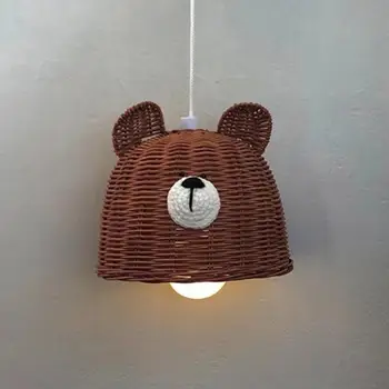 Универсална подвесная капака на лампата във форма на мечка, пылезащитная, защита от надраскване, е тънка работа, на капака на лампата