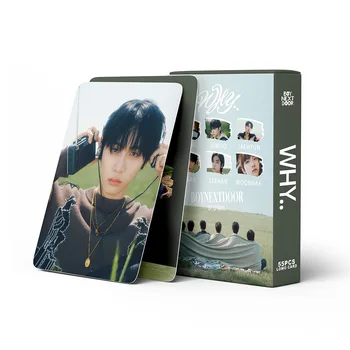 Дебютният албум WHO! Серия Картички Korean Boy Band BOYNEXTDOOR Small Card 55 Lomo Cards Колекция от Феновете на Подарък на Картичка Фотокарточка KPOP