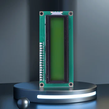 Модул на адаптера сериен интерфейс LCD1602 IIC I2C Интерфейс Жълто-Зелен Модул за Осветление 3-6 В 16x2 Символ за Arduino направи си САМ