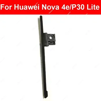 Бутон за регулиране на силата на звука на хранене Обтегач за Huawei P30 Lite Nova 4e Бутони за включване, Изключване на звука на Хранене Фиксирани части с Катарама