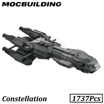 Космически кораб Constellation Космически кораб MOC Строителни блокове, Тухли Подарък за деца