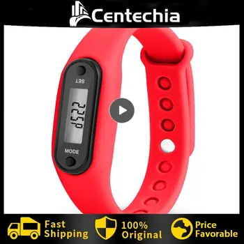 Smart-часовници, гривни, силикагел, маншет, Смарт часовник, брояч на стъпки, Цифров LCD крачкомер за разходка, фитнес и крачкомер