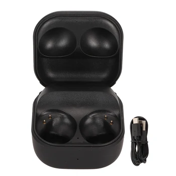 Безжична калъф за слушалки, функция на сдвояване, Подмяна на 600 mah, Преносими черни слушалки, калъф за зареждане на Buds2 Pro SM R510