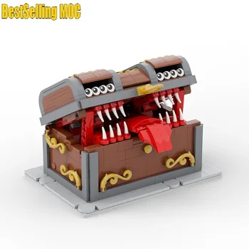 MOC Dungeons & Dragons Работни механични имитация на гръдните блокове комплект със съвместими тухли Детски играчки, подарък за момче