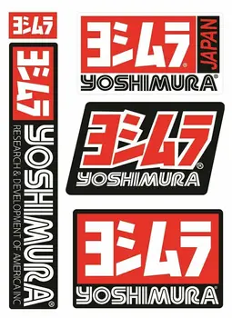 Стикер на Изпускателната Състезателен Мотоциклет Шлем Yoshimura Япония