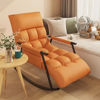 Дълбоко Кресло в Скандинавските Мързеливи Дивани люлеещи се Столове, Мебели за хола Сгъваем диван-легло Модерен Балкон, Спалня, Релаксиращи Кресла за почивка