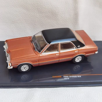 Лят под налягане Мащаб 1:43 Ford Taunus Glx 1973 Имитация Сплав Модел Автомобил Метална Украса За Възрастни жена, възраст Играчка, Подарък за Спомен Дисплей