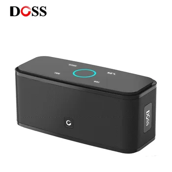 Звукова кутия DOSS с докосване, Bluetooth-високоговорител, Преносими безжични високоговорители, Стереофоническая основната част звукова кутия, Вграден микрофон за компютър PC