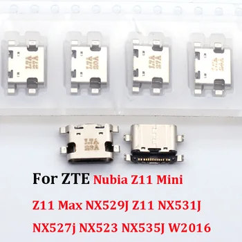 10/20/50 бр. Конектор USB порт За зареждане на ZTE Nubia z11 Mini Max Z11mini NX529J Z11 NX531J NX527j Z11max NX523 NX535J W2016
