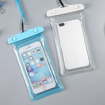 Водоустойчива чанта за подводна камера на телефона Топла пролет плуване сензорен екран гмуркане водоустойчив калъф чанта за телефон