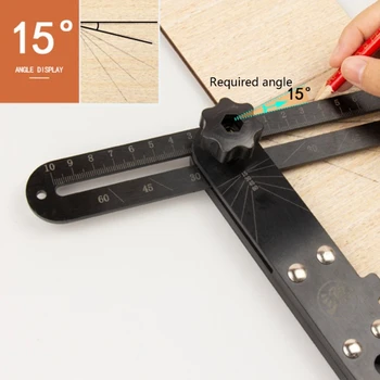 Т-образен инструмент за маркер за дървообработване, Плотницкая линия