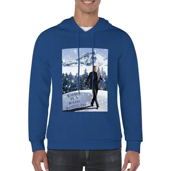 Нова hoody с качулка Walken In A Winter Wonderland есенна мъжки дрехи мъжки дрехи мъжки hoody