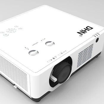 DHN проектор 5600 ansi лумена 3LCD 3D лазерен проектор WUXGA 1080P за помещения 200-инчов конферентна проектор