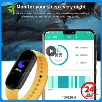1-10 бр. Смарт гривна IP67, водоустойчива спортни smart-часовници, Мъжки, женски, за измерване на кръвно налягане, пулс, Фитнес гривна за Android