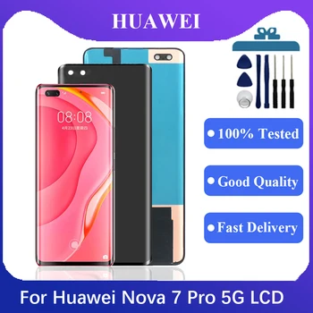 Оригинален Amoled, За Huawei Nova Pro 7 5G JER-AN10 JER-AN20 Замяна на тъчпад Дигитайзер LCD дисплея В Събирането на
