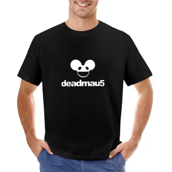 ХИТ на ПРОДАЖБИТЕ - Тениска с логото на Deadmau5, летни дрехи, тениски оверсайз, тениски за мъже с шарени