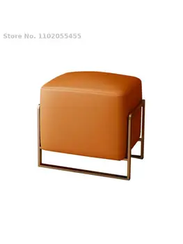 Лесен луксозен тоалетка табуретка модерен минималистичен стол за грим домашен малка табуретка за грим в спалнята мрежест стол за гримиране на известни личности